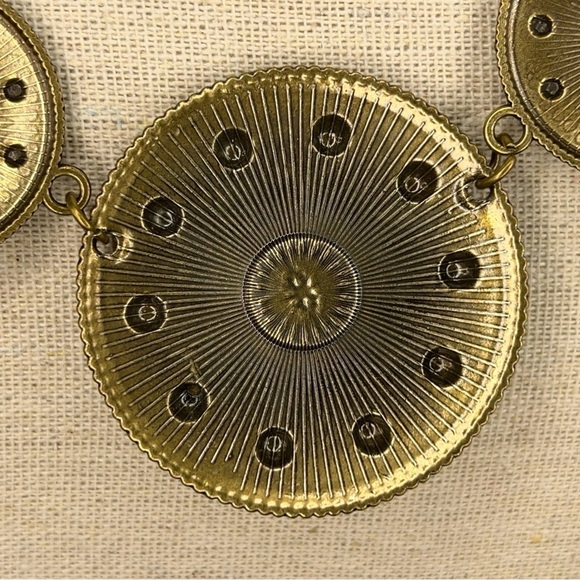 TRIBAL BOHO BOHEMIAN NECKLACE BRONZE LOOK STYLE CHAIN STYLE - Picture 14 of 14